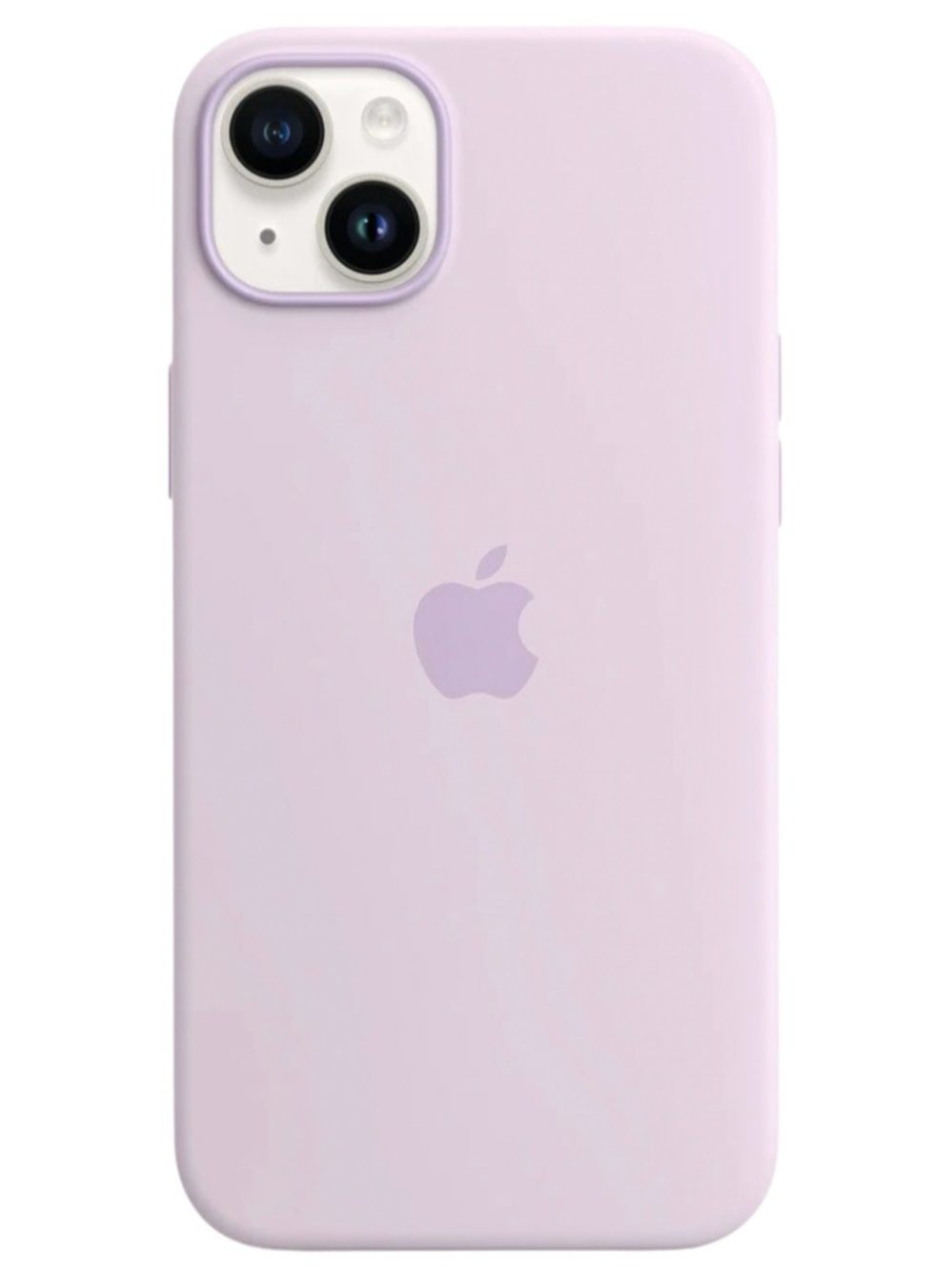 Apple Lilac iPhone 14 Plus Silicone Case With MagSafe